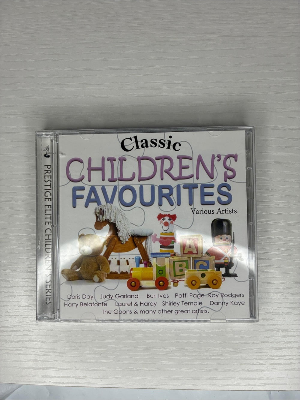 Classic Children's Favourites CD - White and Purple Cover